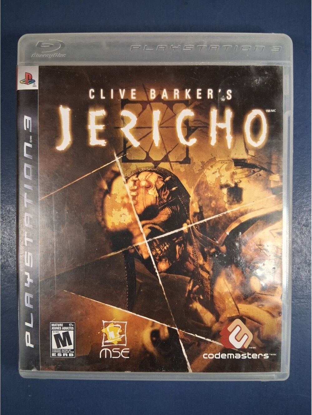 Clive Barker's Jericho (PlayStation 3 PS3, 2007) CIB Complete w/ Manual
